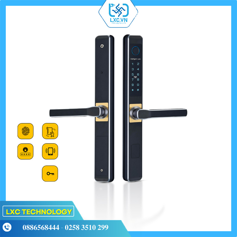  KHÓA THÔNG MINH CỬA NHÔM KN02-B